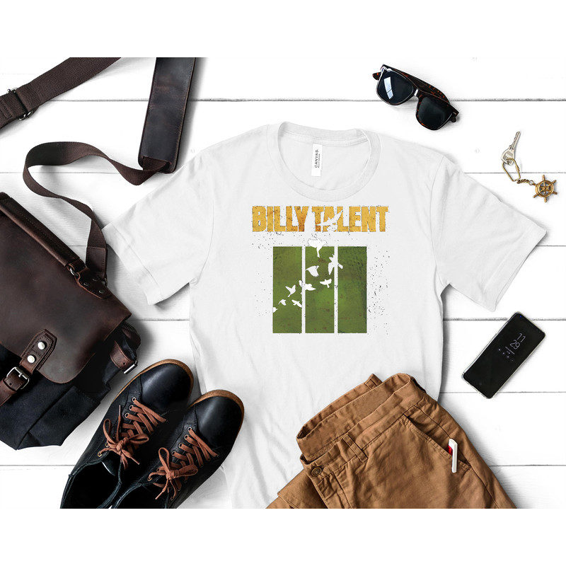 cover billys talents albums Essential T-Shirt 127_White_White.jpg