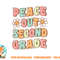 Peace Out Second Grade Cute Groovy Last Day of 2nd Grade png, digital download copy.jpg