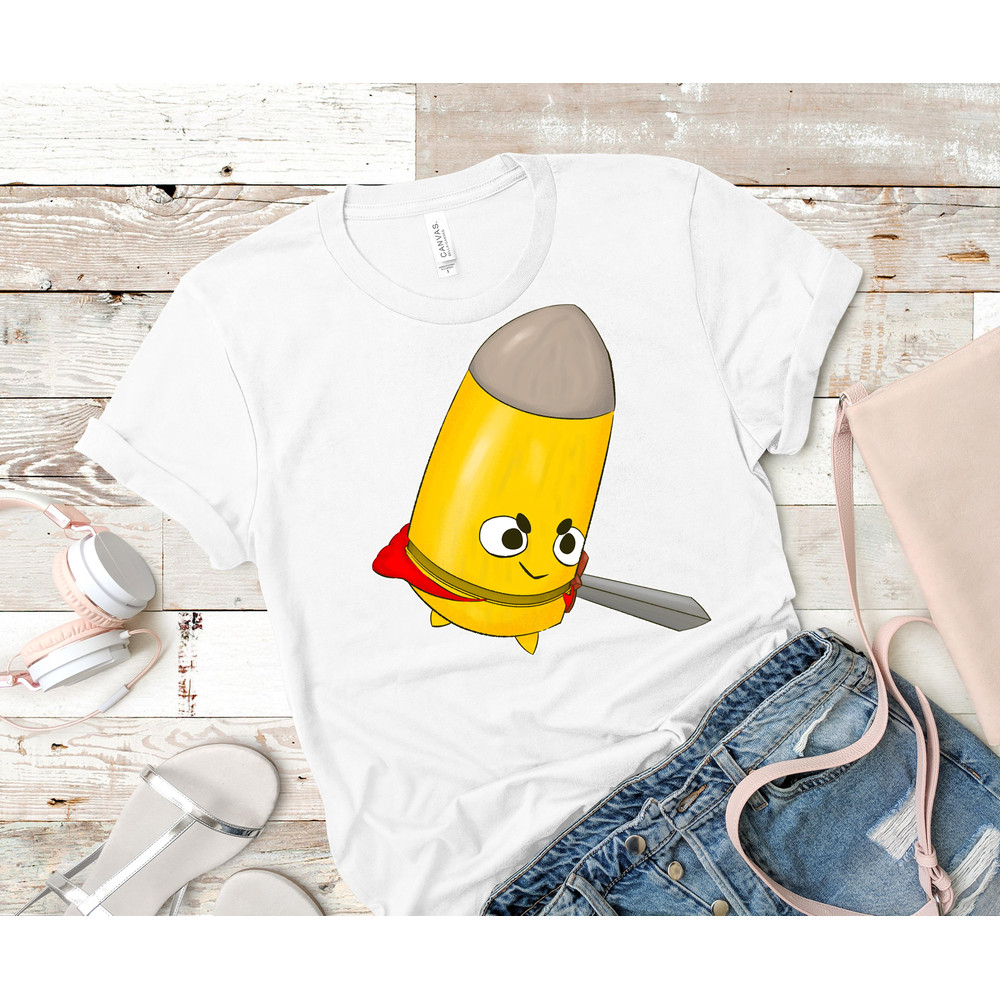 Enter The Gungeon - Bullet Character Classic T-Shirt 29_White_White.jpg