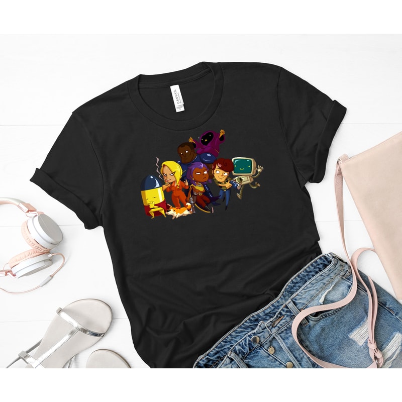 For Mens Womens Enter The Gungeon Characters Lover Gift Classic T-Shirt 53_Black_Black.jpg