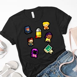 exit the gungeon shirt, exit the gungeon guide t shirt, exit the gungeon t shirt, exit the gungeon items t shirt