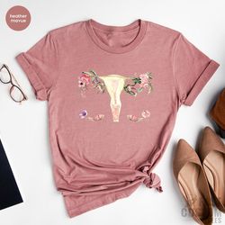 Abortion Right Shirt, Uterus T-Shirt, Feminist T-shirt, My Vagina My Rules T-Shirt, Pro Choice Uterus Shirt, Roe V Wade