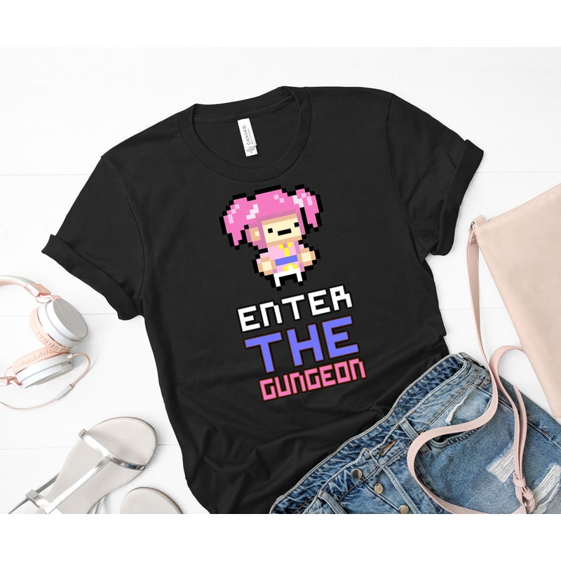 My Favorite People Sorbet Shark Cookie Gungeon Great Model Classic T-Shirt 60_Black_Black.jpg