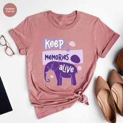 Alzheimer Shirt, Alzheimers Gifts, Alzheimers Disease Awareness Shirt, Alzheimers Awareness Tee, Alzheimers Shirt, Keep