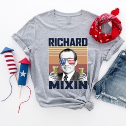 America Shirt, Funny Politics Shirt, Patriotic Shirt, Political Humor, Funny President Shirt, Rixhard Mixin, Retro Cockt