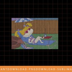 rugrats angelica living my best life png, sublimate, digital print