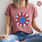 American Flag T-Shirt, Patriotic Gift, 4th Of July Shirt, America Sunflower Shirt, USA Flower Graphic Tees, Freedom TShirt, Independence Day - 4.jpg