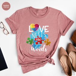 Autism Awareness Shirt, Autism Mom Shirt, Puzzle Piece Shirt, Neurodiversity Shirt, Autistic Pride, Autism Gift, Love Ne