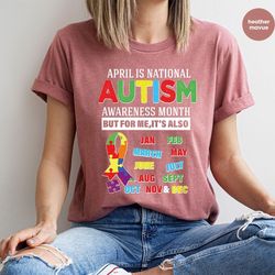 Autism Shirt, Autism Awareness Month TShirt, Autism Teacher T Shirt, Autism Mom Crewneck Sweatshirt, Autism Gift, Neurod
