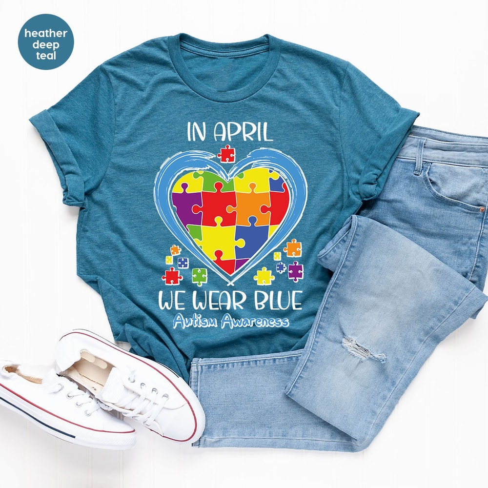 Autism Shirt, Autism Awareness TShirt, Support Crewneck Sweatshirt, Autism Mom T-Shirt, Autism Graphic Tees, Autism Teacher Tshirts - 4.jpg