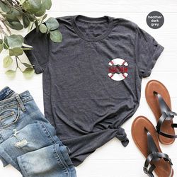 baseball pocket tees, personalized baseball gifts, baseball mom shirt, baseball player name shirt, custom pocket shirts,