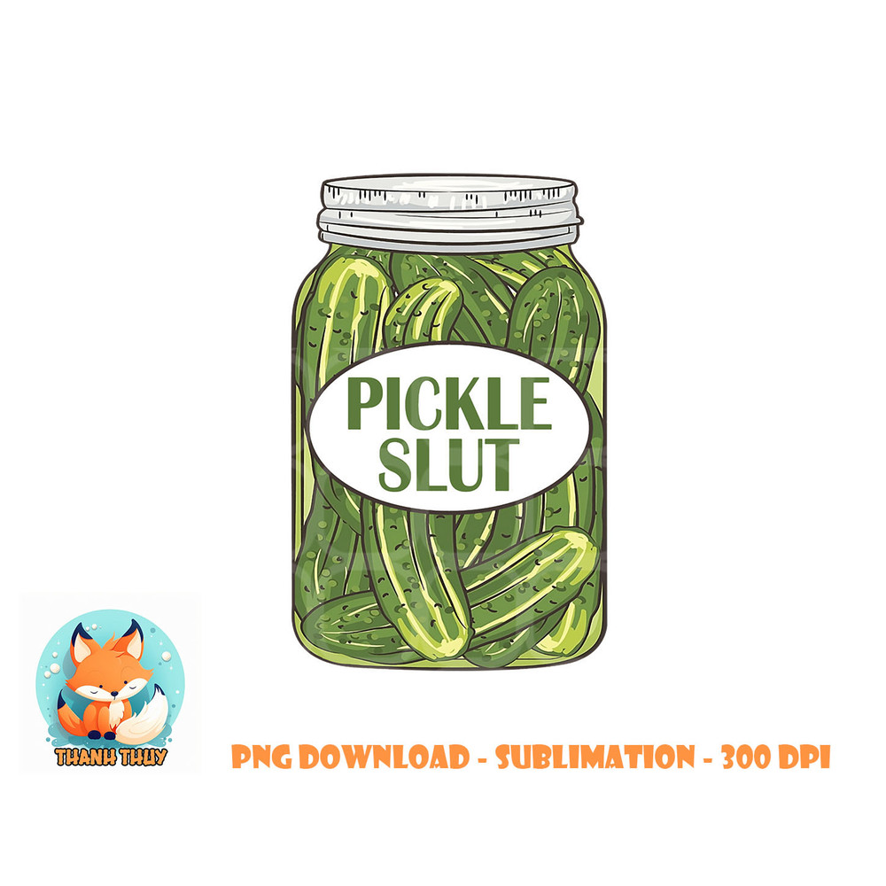 Pickle Slut Who Loves Pickles Apaprel Pullover Hoodie copy.jpg