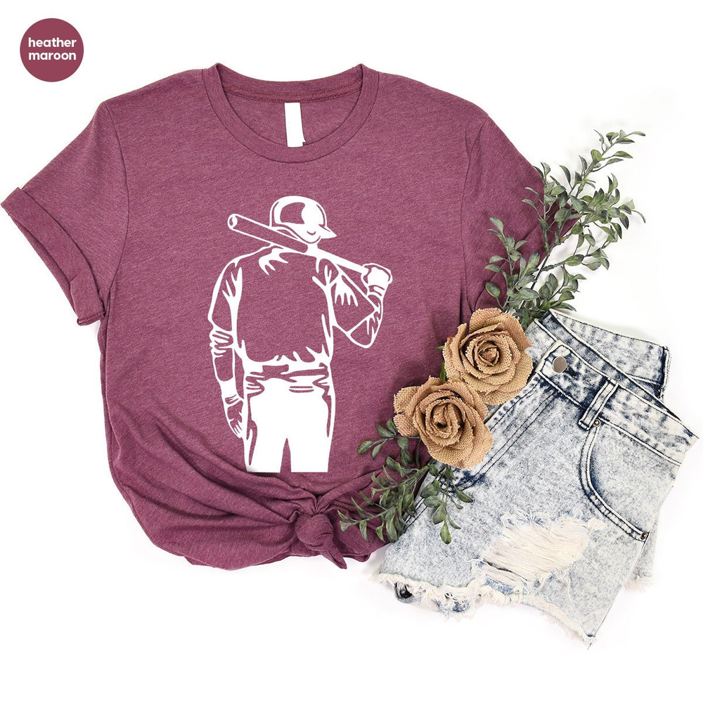 Baseball TShirt, Softball Shirt, Baseball Gift, Graphic Tees for Men, Gift for Dad, Baseball Coach Gift, Softball Gift, Baseball Player Gift - 6.jpg