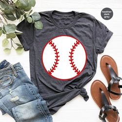 Baseball T-Shirt, Sports Graphic Tees, Baseball Mom Shirt, Baseball Coach Gift, Baseball Gift, Baseball Sister Shirt, Ba