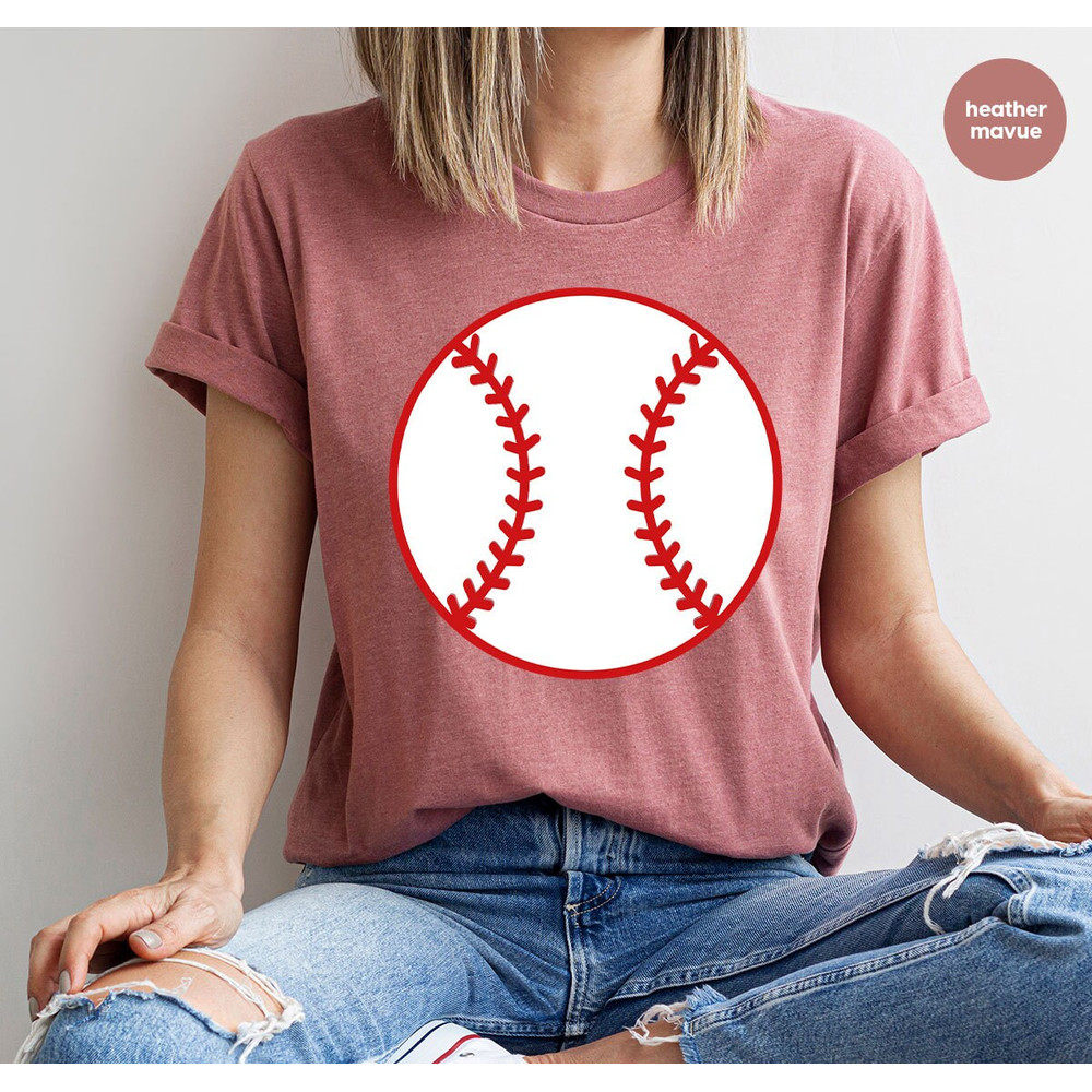 Baseball T-Shirt, Sports Graphic Tees, Baseball Mom Shirt, Baseball Coach Gift, Baseball Gift, Baseball Sister Shirt, Baseball Player Outfit - 2.jpg