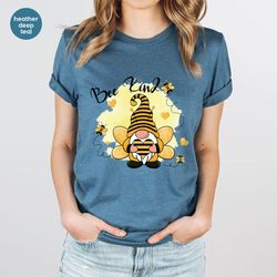 Be Kind Shirt, Inspirational Graphic Tee, Motivational Shirt, Mental Health TShirt, Positive Shirt, Cute Gnome Shirt for