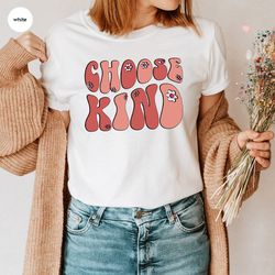 Be Kind Shirt, Inspirational T-Shirt, Kindess Shirt, Mental Health Graphic Tees, Positive Shirt, Motivational Vneck Shir