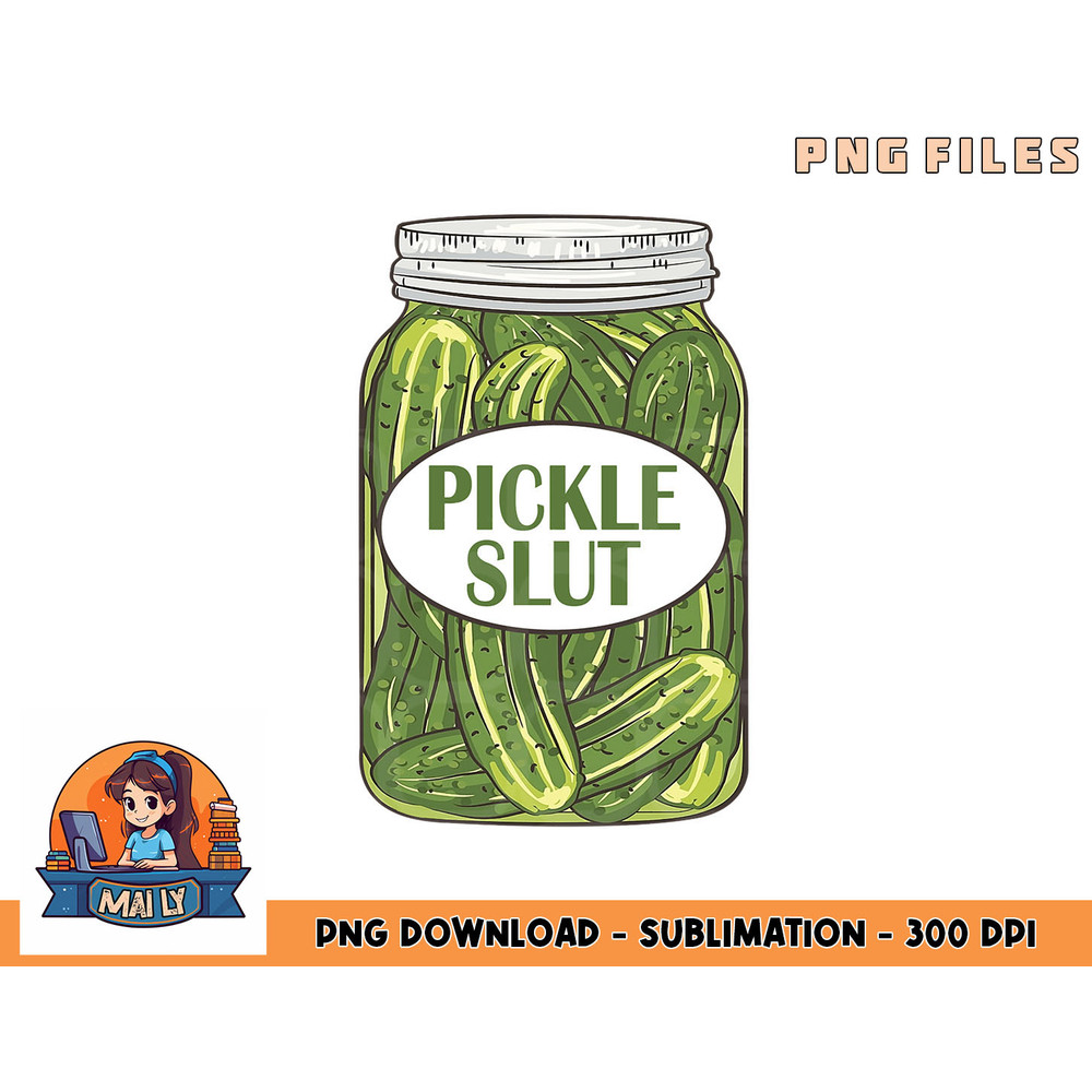 Pickle Slut Who Loves Pickles Apaprel Sweatshirt copy.jpg