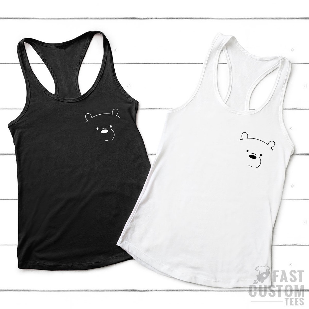 Bear TShirt, Funny Bear Tee, Cute Bear Shirt, Bear Pocket TShirt, Little Bear Shirt, Animal Pocket Shirt, Bear Graphic Tee - 8.jpg