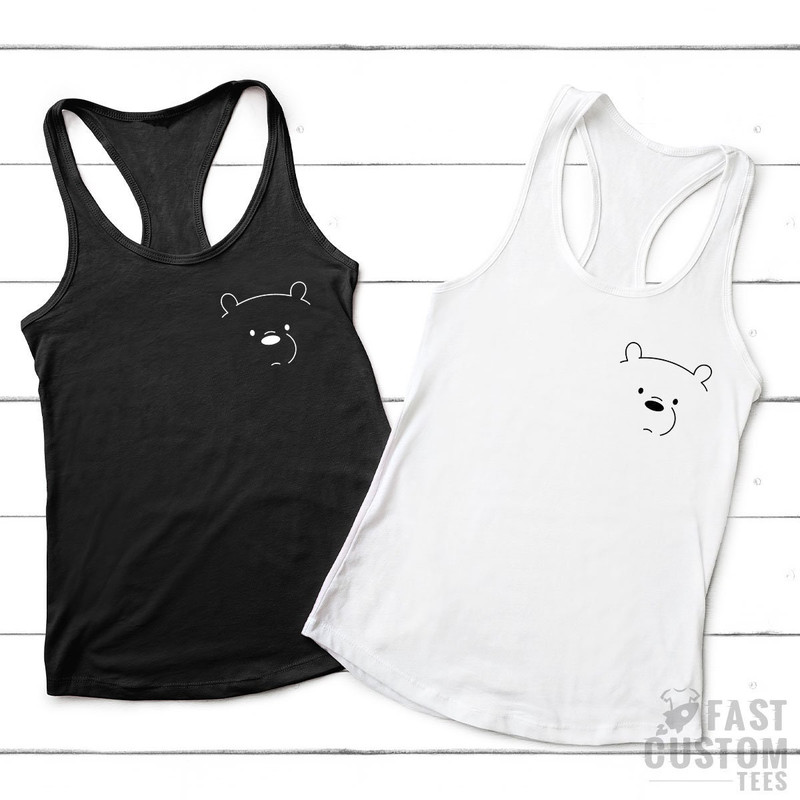 Bear TShirt, Funny Bear Tee, Cute Bear Shirt, Bear Pocket TShirt, Little Bear Shirt, Animal Pocket Shirt, Bear Graphic Tee - 8.jpg