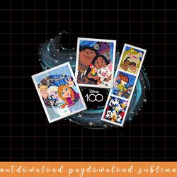 disney 100 anniversary frozen and moana photo booth d100 png, sublimate, digital download