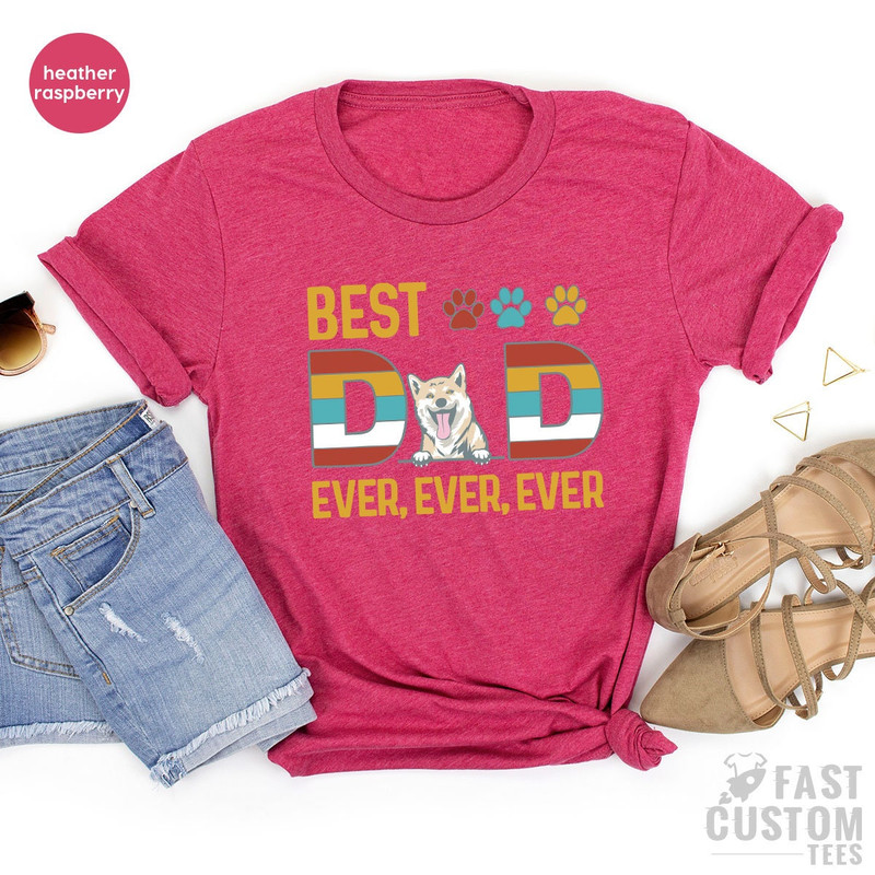 Best Dog Dad Ever Shirt, Dog Dad Shirt, Pet Lover Shirt, Father's Day Shirt, Funny Dog Dad T-shirt, Dog Lover Gift - 8.jpg