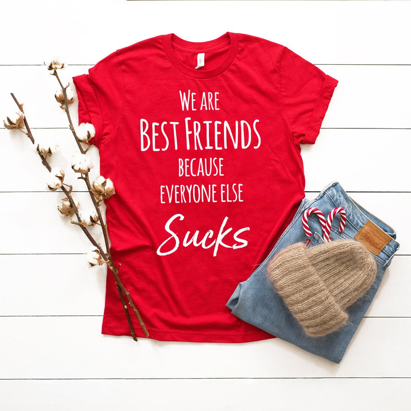 Best Friend Shirts, Best Friend Gift, Bestie Matching Shirt, We Are Best Friends Shirt, Funny Shirt,BBF Gift, Matching Gifts,Bestie Shirt - 2.jpg