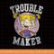 Rugrats Angelica Trouble Maker Vintage Graphic T-Shirt png, sublimate, digital print.jpg