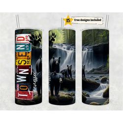 townsend tennessee 20oz skinny tumbler png sublimation design, print straight png file digital download, travel design
