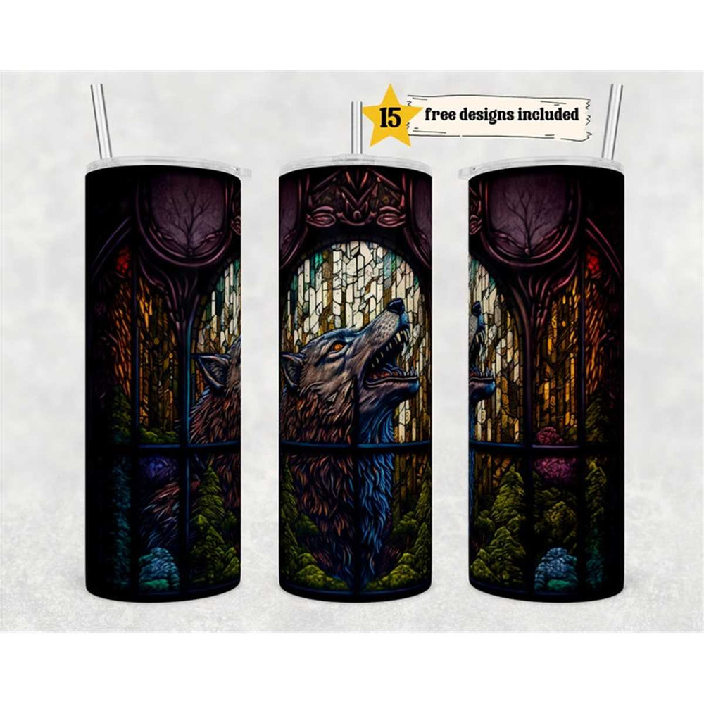 MR-1462023182812-stained-glass-wolf-20-oz-skinny-tumbler-sublimation-design-image-1.jpg