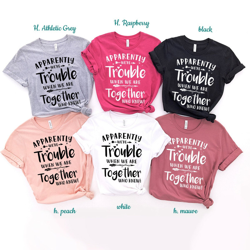 Bestie Tshirts, Besties Shirts, Best Friends T Shirt Bestie Matching Tee Best Friend Ever Shirt, When We Are Together Shirt, Best FF Gift - 8.jpg