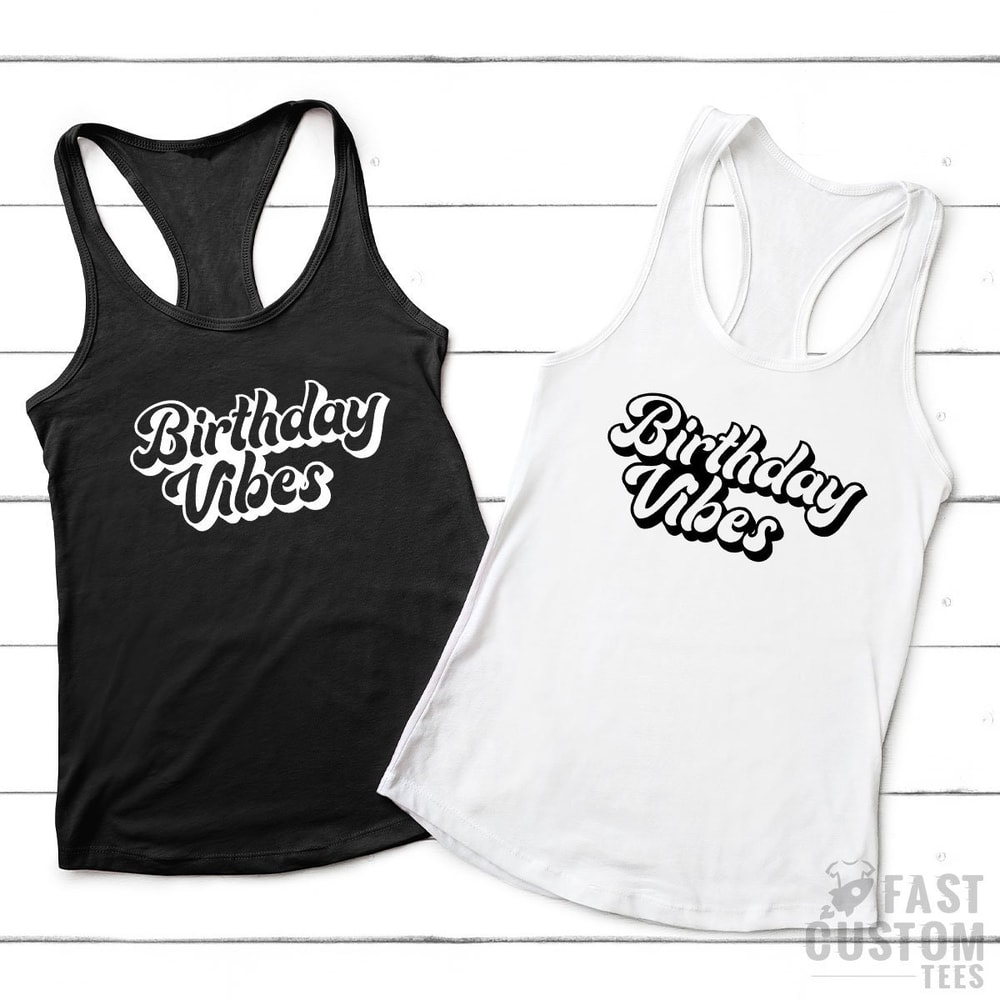 Birthday T-shirt, Birthday Women Shirt, Birthday Vibes Shirt, Birthday Vibes TShirt, Retro Birthday Shirt, Birthday Gift, Birthday Gift Idea - 8.jpg