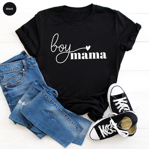 Boy Mama Shirt, Mama Sweatshirt, Minimalist Mom Shirts, Gifts for Boy Mom, Mothers Day Shirts, Mothers Day Gifts for Wife, Mom Gift - 3.jpg