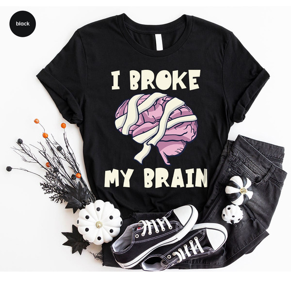 Brain Injury T-Shirt, Awareness Gift, Brain Surgery Crewneck Sweatshirt, Neurosurgery Shirt, Funny Shirt, Head Trauma Tee, Gift for Her - 6.jpg