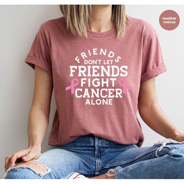 Breast Cancer Awareness Shirt, Cancer Warrior Gift, Breast Cancer Shirt, Cancer Survivor T-Shirt, Cancer Support Tee, Breast Cancer Ribbon - 3.jpg