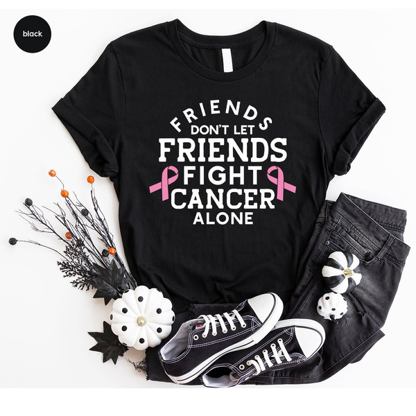 Breast Cancer Awareness Shirt, Cancer Warrior Gift, Breast Cancer Shirt, Cancer Survivor T-Shirt, Cancer Support Tee, Breast Cancer Ribbon - 6.jpg
