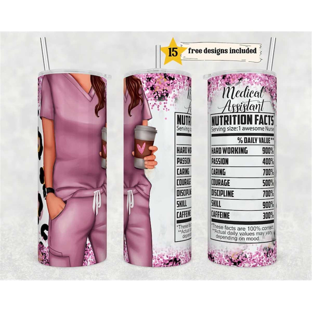 MR-146202319548-medical-assistant-20-oz-skinny-tumbler-sublimation-leopard-image-1.jpg