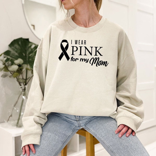 Breast Cancer Ribbon Sweatshirt, Cancer Survivor Gift, Breast Cancer Long Sleeve Shirts, Breast Cancer Awareness Month October Hoodie - 6.jpg