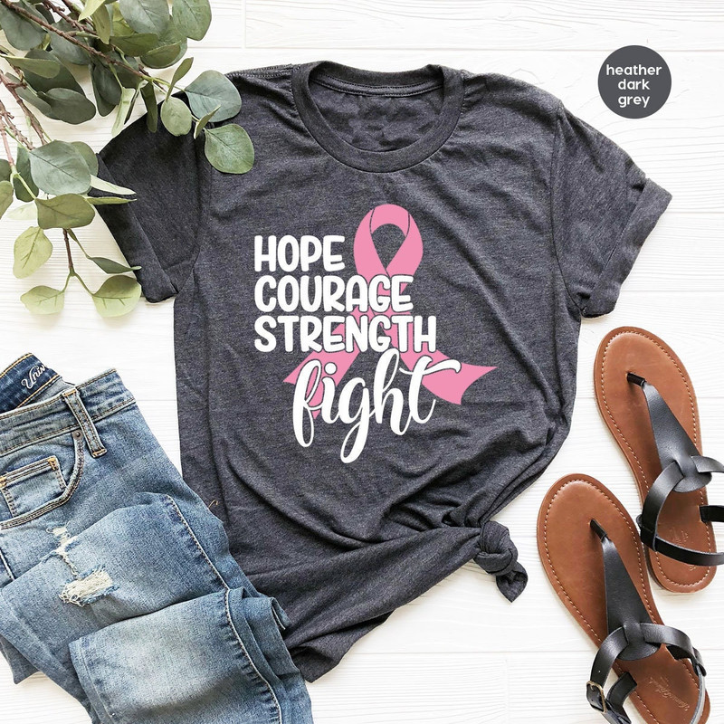 Breast Cancer Shirt, Breast Cancer Gifts, Cancer Shirt, Cancer Support TShirt, Motivational Shirt, Breast Cancer Awareness, Cancer Warrior - 2.jpg