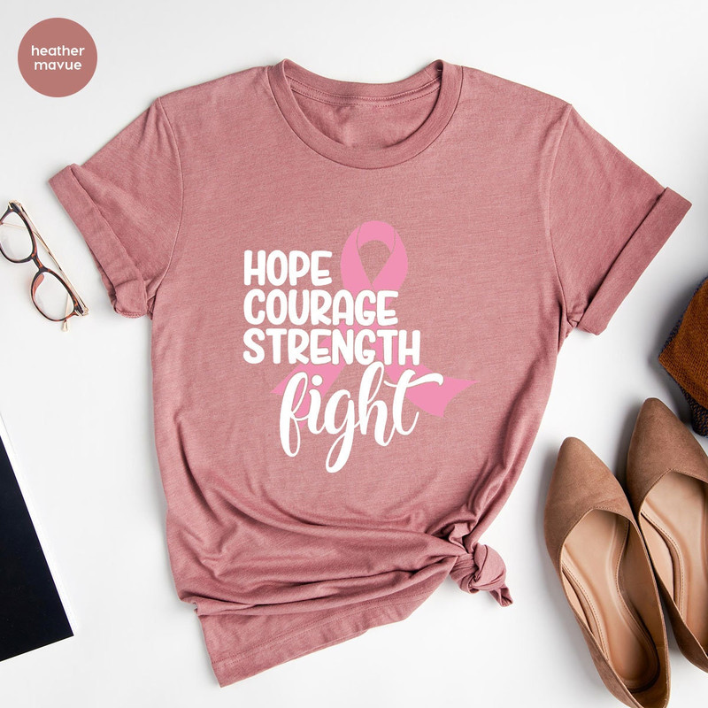 Breast Cancer Shirt, Breast Cancer Gifts, Cancer Shirt, Cancer Support TShirt, Motivational Shirt, Breast Cancer Awareness, Cancer Warrior - 5.jpg