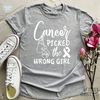 Breast Cancer Shirt, Cancer Awareness Tee, Cancer TShirt, Cancer Survivor Shirt, Cancer T Shirt, Cancer Picked The Wrong Girl Shirt - 2.jpg