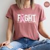 Breast Cancer Shirt, Fight Cancer T-Shirt, Cancer Survivor Gifts, Cancer Awareness, October T Shirt, Cancer Ribbon Tee, Support Graphic Tees - 3.jpg