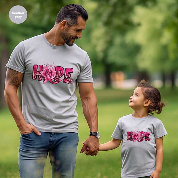 Breast Cancer Support Shirts, Sunflower Clothing, Awareness Month Gifts, Cancer Ribbon Graphic Tees, Breast Cancer Outfit, Gifts for Warrior - 6.jpg