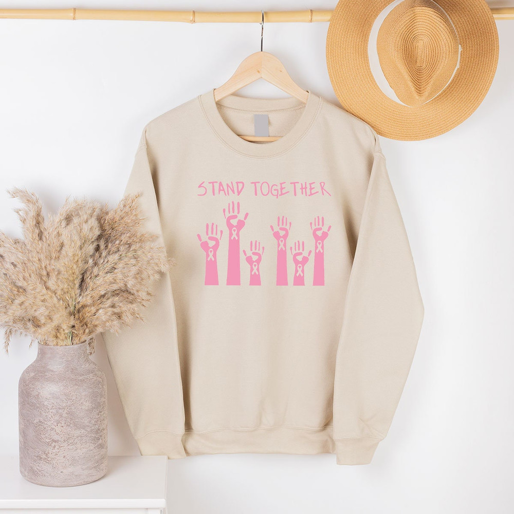 Breast Cancer Support Sweatshirt, Breast Cancer Month October Long Sleeve Shirt, Breast Cancer Awareness, Pink Cancer Ribbon Hoodie - 6.jpg