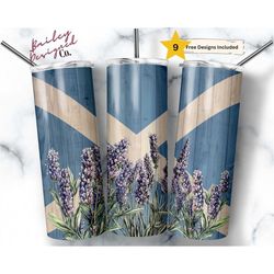 scottish flag 20 oz skinny tumbler sublimation design digital download png instant digital only, scotland flag tumbler