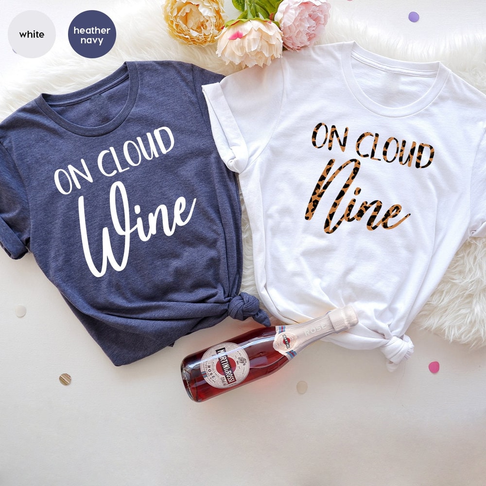 Bridesmaid TShirt, Funny Bachelorette Shirt, Bachelorette Favors, Wine Bachelorette Party Tee, Bridal Match Shirt - 3.jpg