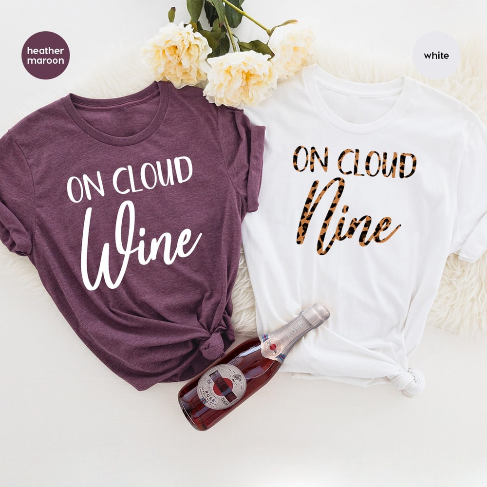 Bridesmaid TShirt, Funny Bachelorette Shirt, Bachelorette Favors, Wine Bachelorette Party Tee, Bridal Match Shirt - 4.jpg