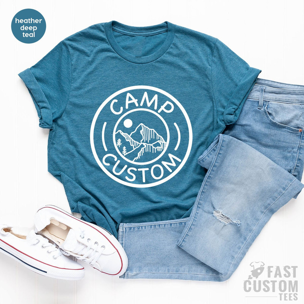 Camping Shirt, Custom Camp Shirt, Gift For Campers, Camp Squad Shirt, Adventure Lover Shirt, Camping Buddie Shirt, Friend Camping Shirt - 4.jpg