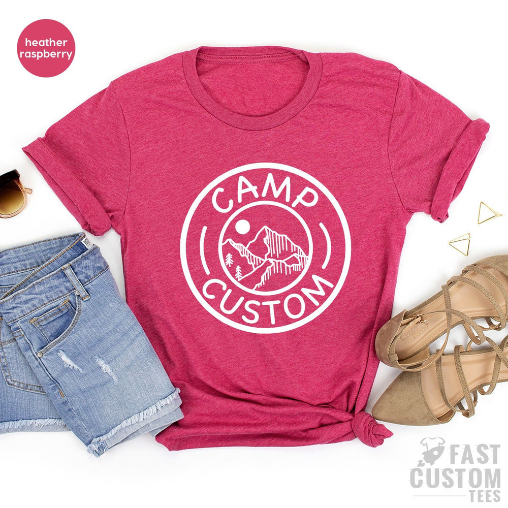 Camping Shirt, Custom Camp Shirt, Gift For Campers, Camp Squad Shirt, Adventure Lover Shirt, Camping Buddie Shirt, Friend Camping Shirt - 5.jpg