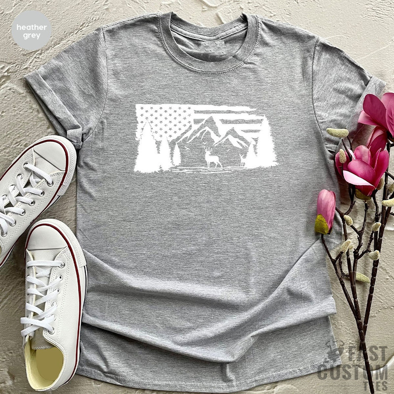 Camping Shirt, USA Mountain TShirt, Hiking T Shirt, Camp Gifts, Outdoor Shirts, Vacation T Shirt, Nature Lover Shirt, Gift For Camper - 4.jpg